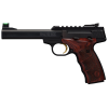 BROWNING Buck Mark Plus 22 LR 5.5" 10rd Pistol w/ TruGlo Pro Target Sights - Black / Rosewod Grips image