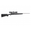 SAVAGE ARMS Axis II XP 223 Rem 22" 4rd Bolt Rifle w/ Bushnell 3-9x40 Scope - Stainless | Black image