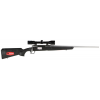 SAVAGE ARMS Axis II XP 6.5 Creedmoor 22" 4rd Bolt Rifle w/ 3-9x40 Scope - Stainless / Black image