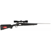 SAVAGE ARMS Axis II XP 25-06 Rem 22" 4rd Bolt Rifle w/ 3-9x40 Scope - Stainless / Black image