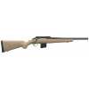 RUGER American Ranch Compact 350 Legend 16.38" 5rd Bolt Rifle w/ Threaded Barrel - Black / FDE image