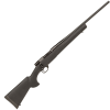 HOWA M1500 22-250 Rem 22" 3rd Bolt Rifle w/ Threaded Barrel - Black Hogue Stock image