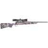SAVAGE ARMS Axis II XP Compact 6.5 Creedmoor 20" 4rd Bolt Rifle w/ Bushnell 3-9x40 Scope -Muddy Girl image