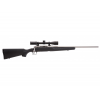 SAVAGE ARMS Axis XP 350 Legend 18" 4rd Bolt Rifle w/ Weaver 3-9x40 Scope - Stainless / Black image