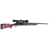 SAVAGE ARMS XP Compact 223 Rem 20" 4rd Bolt Rifle w/ Weaver 3-9x40 Scope - Muddy Girl Camo image