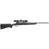 SAVAGE ARMS Axis II Compact 243 Win 20" 4rd Bolt Rifle w/ Bushnell Banner 3-9x40 Scope - Black image