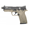SMITH & WESSON M&P 22 Compact 22LR 3.6in 10+1 Threaded Barrel Pistol - FDE / Black image