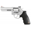 TAURUS 66 357 Mag 4" 7rd Revolver w/ Adjustable Sights - Stainless / Rubber Grips image