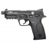 SMITH & WESSON M&P22 Compact 22 LR 3.6" 10rd Pistol w/ Threaded Barrel - Black image