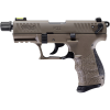 WALTHER ARMS P22Q Tactical 22LR 3.42" 10rd Pistol w/ Threaded Barrel - FDE image