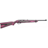 RUGER 10/22 Lipseys Exclusive 22LR 18.5" 10rd Semi-Auto Rifle | Pink & Black Laminate image