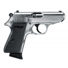 WALTHER ARMS PPK/S 22LR 3.3" 10rd Pistol w/ Threaded Barrel - Stainless / Black image