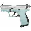 WALTHER ARMS P22 QD 22 LR 3.42" 10rd Pistol - Nickel | Angel Blue image