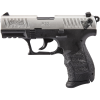 WALTHER ARMS P22Q 22 LR 3.42" 10rd Pistol - Nickel / Black image
