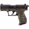 WALTHER ARMS P22 22 LR 3.42" 10rd Pistol - CA Compliant - OD Green / Black image