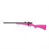 SAVAGE ARMS Rascal FLV-SR LEFT HAND 22LR 16.1" Bolt Rifle w/ Threaded Barrel - Pink / Black image
