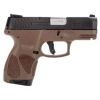 TAURUS G2S 9mm 3.26" 7rd Pistol - Black / Brown image