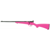 SAVAGE ARMS Rascal Left Hand 22LR 16.125" Bolt Rifle - Pink / Black image