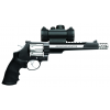 SMITH & WESSON 629 Hunter 44 Rem Mag 7.5" 6rd Revolver w/ Red/Green Dot Optic - Black / Stainless image