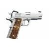 KIMBER Pro Raptor II 45ACP 4" 8rd Pistol w/ Night Sights - Stainless / Zebrawood image