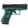 GLOCK G43X 9mm 3.41" 10rd Pistol - Tiffany Rose / Black image