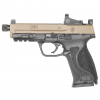 SMITH & WESSON M&P9 M2.0 9mm 4.6" 17rd Pistol w/ Crimson Trace Red Dot (Kit) & Threaded Barrel - FDE image