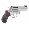 RUGER GP100 357 Mag / 38 Special 3" 7rd Revolver - Stainless | Wood Grips image