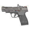 SMITH & WESSON PCA(R) M&P 9 Shield 9mm Ported 4" 10/13rd Pistol w/ Crimson Trace Red Dot - Black image