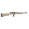 RUGER PC Carbine Takedown 9mm 16.2" 17rd Semi-Auto Rifle w/ Threaded Barrel - FDE / Black image