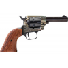 HERITAGE MANUFACTURING Barkeep 22LR 3" 6rd Revolver - Case Hardened | Custom Scroll Wood Grips image