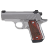 KIMBER MICRO 1911 380ACP 2.8" 7rd Pistol w/ Night Sights - Stainless / Rosewood image