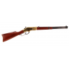 UBERTI 1866 Yellowboy Carbine 38 Special 19" 10rd Lever Action Rifle - Brass / Blue / Walnut image