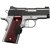 KIMBER Ultra Carry II 1911 9mm 3" 6rd Pistol w/ Crimson Trace RED LaserGrips - Two Tone / Rosewood image