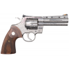 COLT Python 357 Mag 4.25" 6rd Revolver - Engraved Stainless image