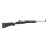 RUGER Mini-14 Ranch 5.56 NATO 18.5" 5rd Semi-Auto Rifle - Stainless / Wood Laminate Stock image