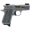 KIMBER MICRO 9 Rapid Dawn 9mm 3.2" 7rd Pistol w/ Night Sights - Silver / Black image