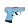 RUGER Lite Rack LCP II 22LR 2.8" 10rd Pistol - Silver / Turquoise image