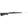 RUGER M77 Hawkeye 243 Win 22" 4rd Bolt Rifle - Stainless | Black image