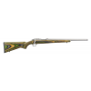 RUGER 77/17 17 WSM 18.5" 6rd Bolt Rifle w/ Threaded Barrel | Stainless w/ Green Mountain Laminate image