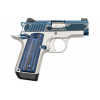 KIMBER Micro Sapphire 1911 380 ACP 2.75" 7rd Pistol w/ Night Sights - Bright Blue PVD image