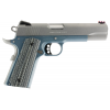 COLT Series 70 Competition 1911 45ACP 5" 8rd Pistol - Blue Titanium / Stainless w/ Grey G10 Grips image