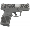 TAURUS G3C 9mm 3.2" 12rd Pistol - Grey / Black Zebra Slide image