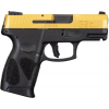 TAURUS G2C 9mm 3.25" 12rd Pistol - Black | Gold image