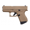 GLOCK G43 9mm 3.4" 6rd Pistol w/ Front Serrations - FDE image