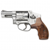 SMITH & WESSON 640 357 Mag 2.1" 5rd Revolver - Engraved w/ Wood Case image