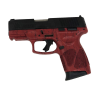 TAURUS G3C 9mm 3.26" 10+1 Pistol - Ruby Red Splatter Frame image