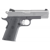 RUGER SR1911 9mm 4.25" 9rd Pistol - Stainless / Tungsten / Rubber Grips image