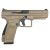 CANIK TP9SF 9mm 4.46" 10rd Pistol w/ Warren Tactical Sights - FDE image