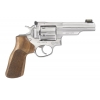 RUGER GP100 Match Champ 10MM 4.2" 6rd Revolver - Stainless | Walnut image
