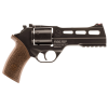 CHIAPPA FIREARMS Rhino 50DS 357 Mag 5" 6rd Revolver - Black w/ Walnut Grips image